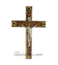 Latin Cross Carved-Red-4 lens 